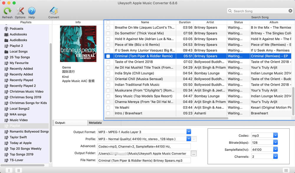 launch ukeysoft apple music converter