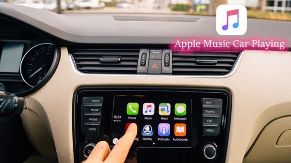play apple music in a car