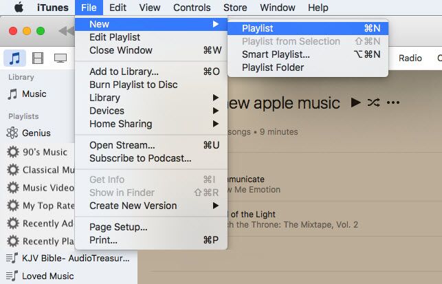 add spotify playlist to iTunes